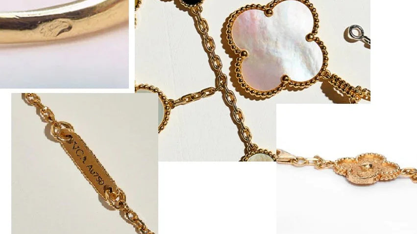 How To Spot A Real Van Cleef & Arpels Alhambra (Necklace or Bracelet). Your Best Guide For Spotting A Real VCA piece. - The Back Vault