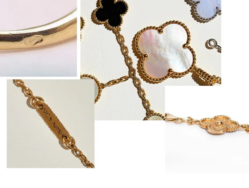 How To Spot A Real Van Cleef & Arpels Alhambra (Necklace or Bracelet). Your Best Guide For Spotting A Real VCA piece. - The Back Vault