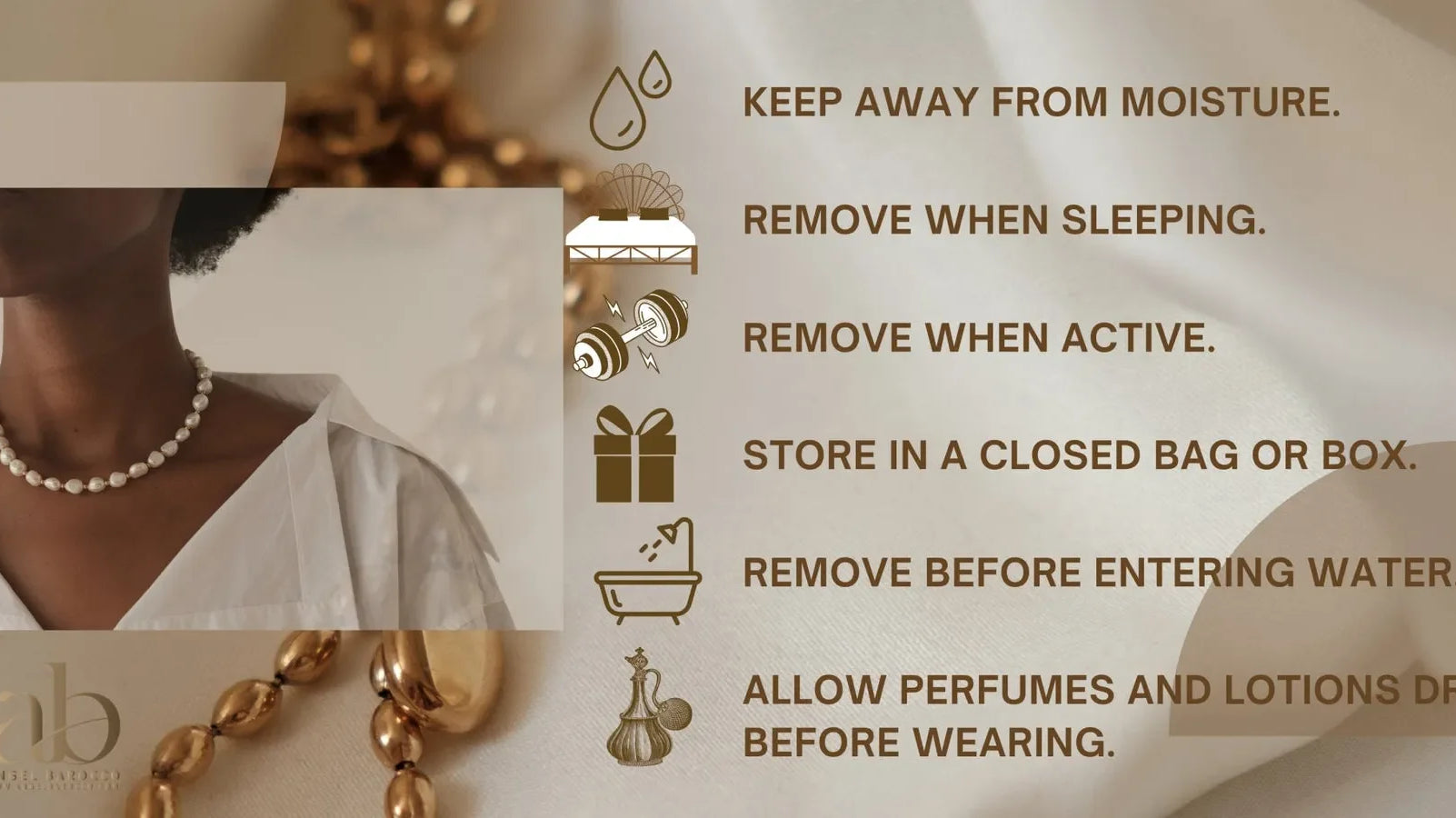 Gold Jewelry Care: Can You Shower with It and How to Clean Rust? - The Back Vault