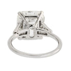 8 carat Cushion Old Mine Cut Diamond L/SI2 GIA Engagement Ring - The Back Vault