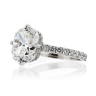 5 carat Cushion Cut Diamond E/VS1 GIA Ring - The Back Vault