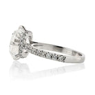 5 carat Cushion Cut Diamond E/VS1 GIA Ring - The Back Vault