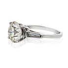 4 carat Old European Cut Diamond K/VVS2 GIA Engagement Ring - The Back Vault
