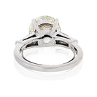 4 carat Old European Cut Diamond K/VVS2 GIA Engagement Ring - The Back Vault