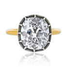 5 carat Cushion Cut Diamond F/VS1 GIA Engagement Ring - The Back Vault
