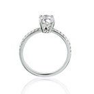1.06 carat Round Diamond L/SI1 Ring - The Back Vault
