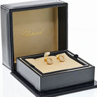 Chopard 18K Yellow Gold Happy Diamond Round 1.20cttw Stud Earrings - The Back Vault