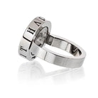 Chopard 18K White Gold Happy Spirit Double Pave Diamond Ring - The Back Vault