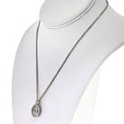 Chopard 18K White Gold Happy Spirit Round Diamond Necklace - The Back Vault