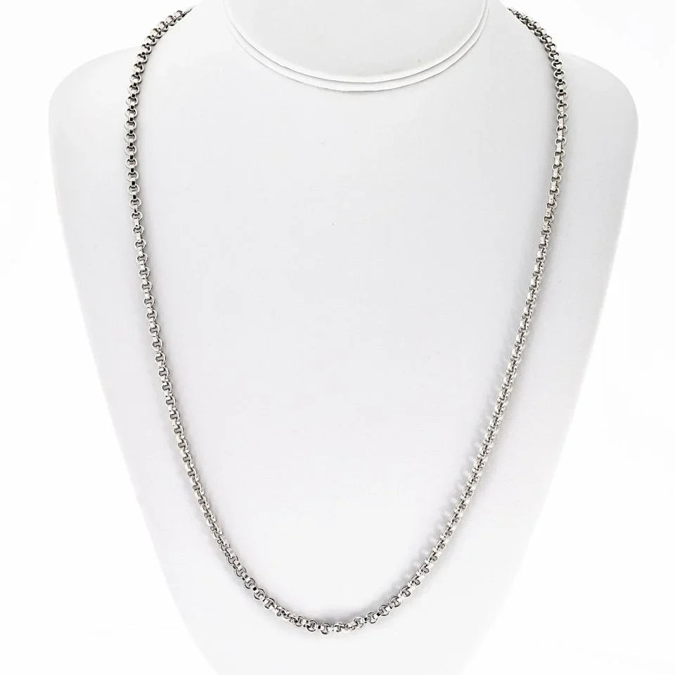Chopard 18K White Gold 23 Inches Necklace - The Back Vault