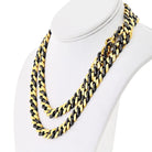 Bvlgari 18K Yellow Gold 34 Inches Curb Link Necklace - The Back Vault
