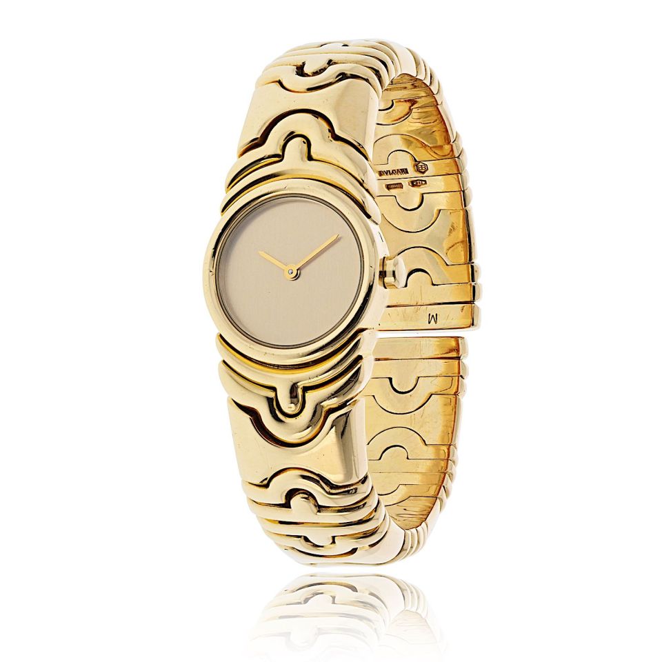 Bvlgari Parentesi 18K Yellow Gold BJ 01 H54486 Watch – The Back Vault