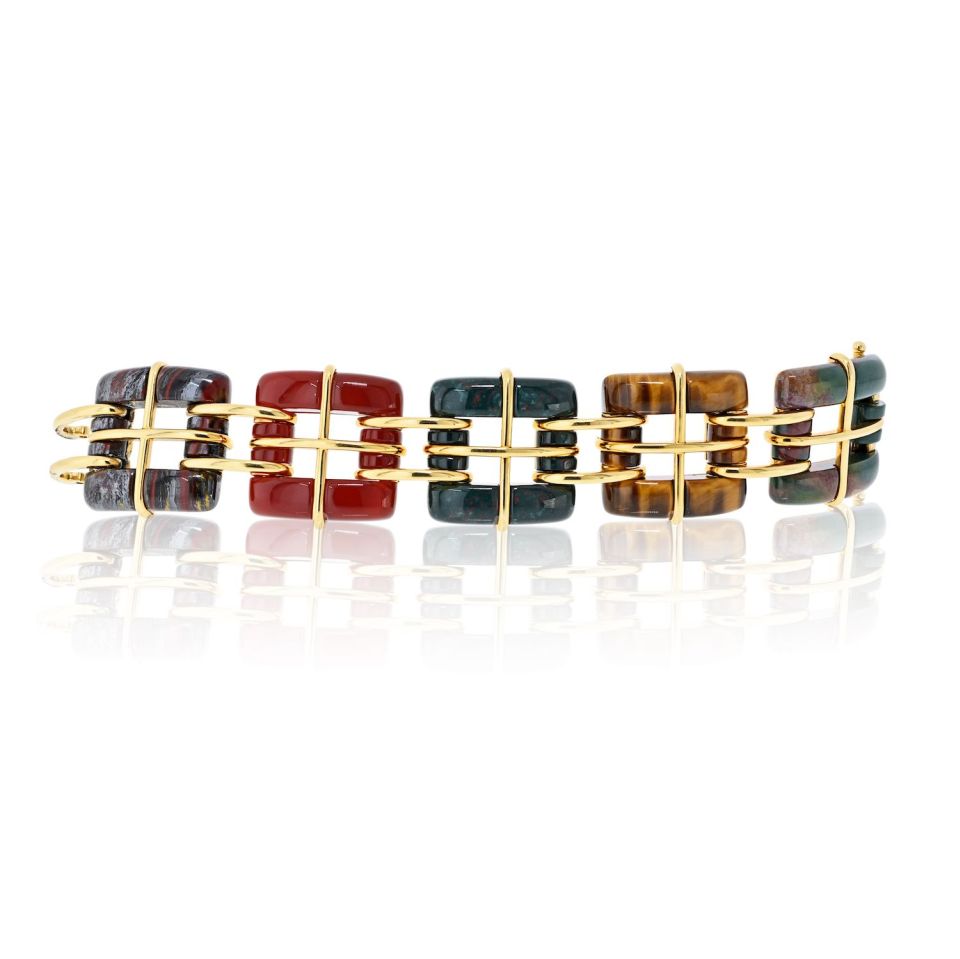 Tiffany & Co. Biscayne 18K Yellow Gold Bracelet
