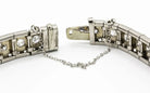 Art Deco Platinum 9cttw Diamond Bracelet - The Back Vault