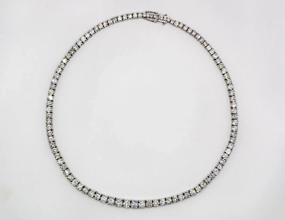 Orianne 14K White Gold 32.14 carat Riviera Riviera - The Back Vault