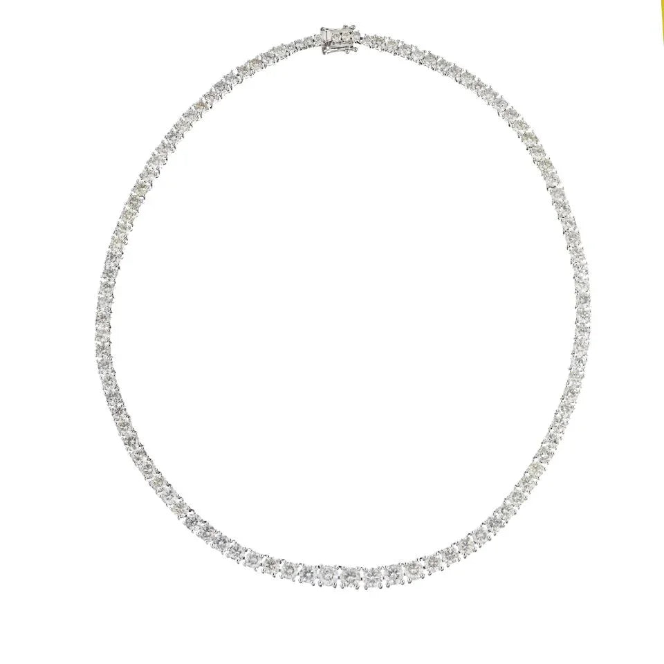 Orianne 14K White Gold 32.14 carat Riviera Riviera - The Back Vault
