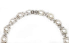 18K White Gold Diamonds & South Sea Pearls Necklace - The Back Vault