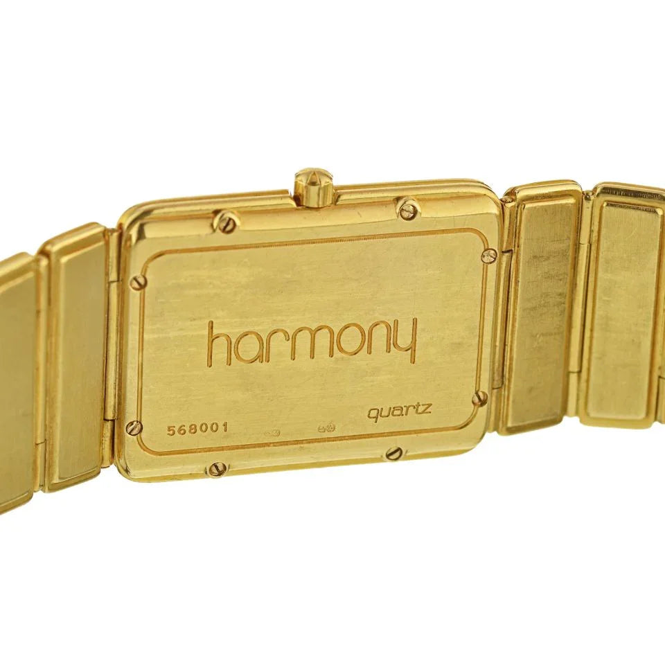 Vacheron Constantin Harmony 18K Yellow Gold Diamond Wrist Women Watch - The Back Vault