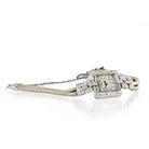 1920's Platinum Art Deco 5.86cts Diamond Watch - The Back Vault