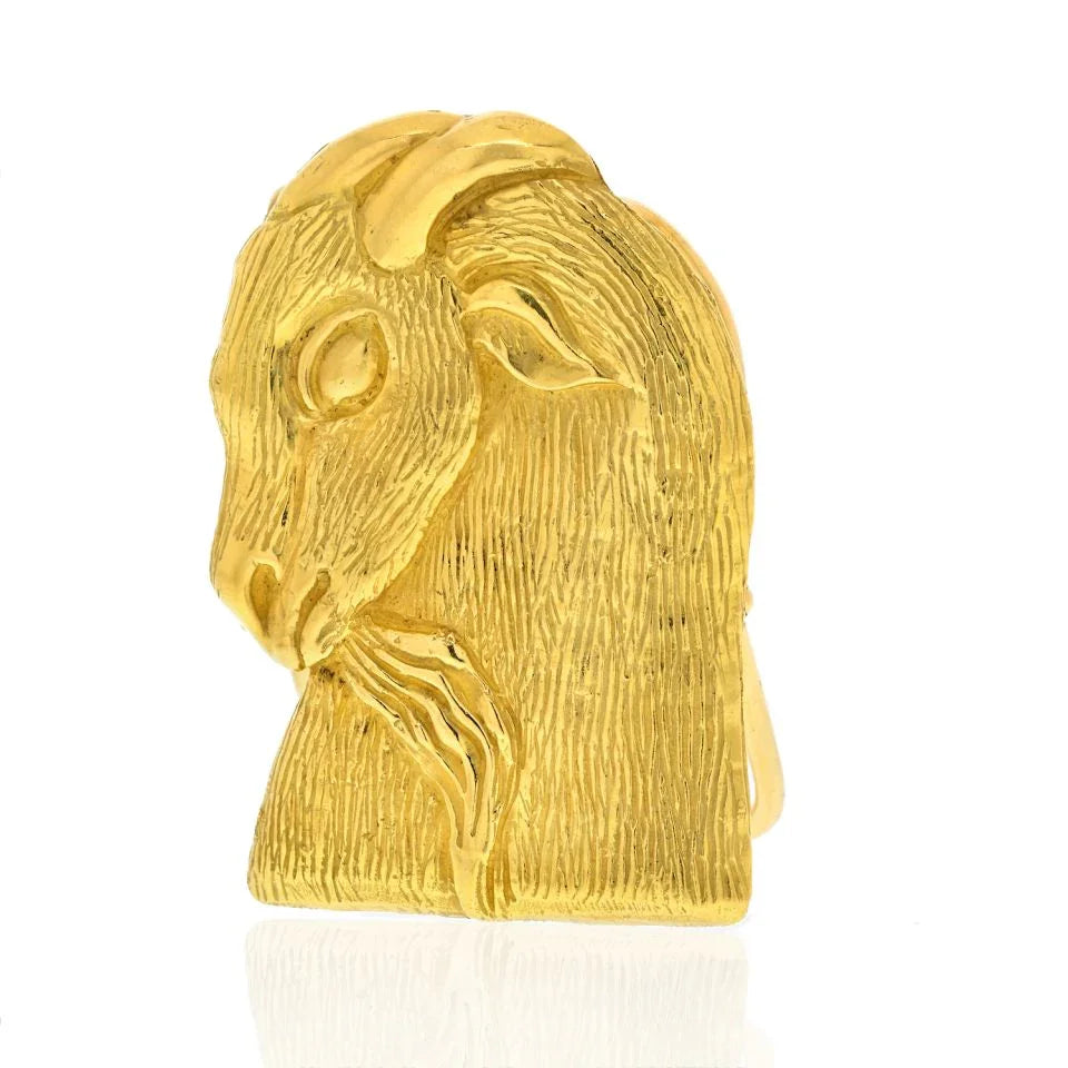 David Webb 18K Yellow Gold Money Clip Jewelry - The Back Vault