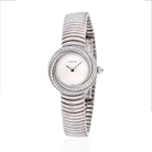 Cartier Trinity 18K White Gold Diamond Bezel White Cream Dial Women Watch - The Back Vault