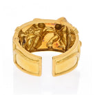 David Webb Platinum & 18K Yellow Gold Apes Bracelet - The Back Vault