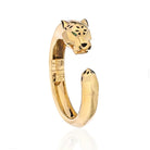 Cartier 18K Yellow Gold Panthere Size 17 Bangle Bracelet - The Back Vault
