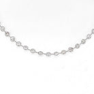 Platinum 26 Old European Cuts approx. 15 carats Necklace - The Back Vault
