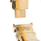 Tiffany & Co. Schlumberger Platinum & 18K Yellow Gold Blue Enamel Diamond Bracelet - The Back Vault