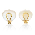 Tiffany & Co. 18K Yellow Gold Angela Cummings Mother Of Pearl Earrings - The Back Vault
