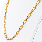 Cartier 18K Yellow Gold Santos Link With Cartier Certificate Necklace - The Back Vault
