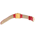 Cartier 18K Yellow Gold Tank Francaise 25,, Ref 1821 Women Diamond Watch - The Back Vault