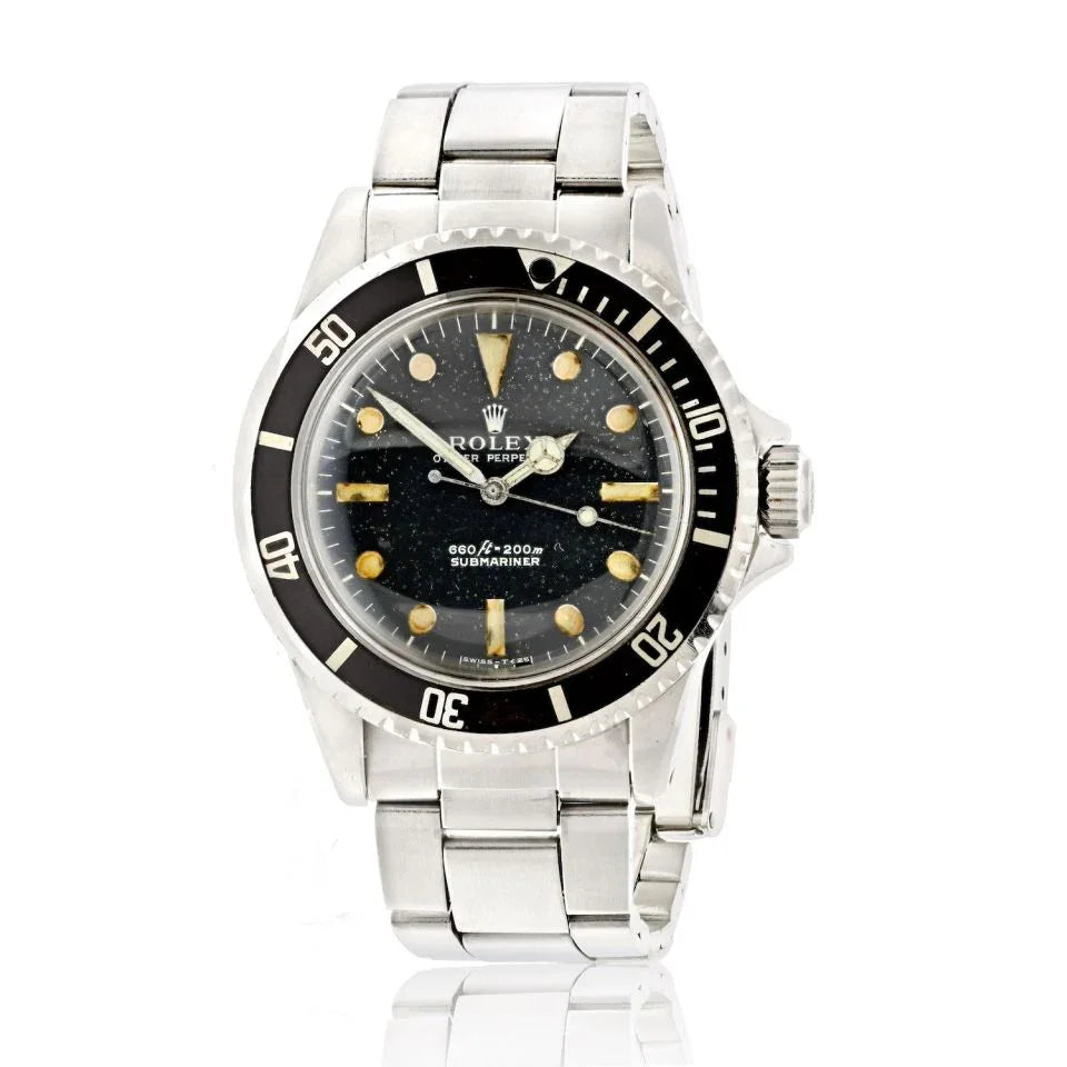Rolex Stainless Steel Vintage Submariner Mens Watch - The Back Vault