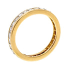 Tiffany & Co. 18K Yellow Gold 3.00cttw Asscher Cut Diamond Eternity Eternity Band - The Back Vault