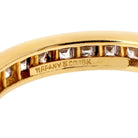 Tiffany & Co. 18K Yellow Gold 3.00cttw Asscher Cut Diamond Eternity Eternity Band - The Back Vault