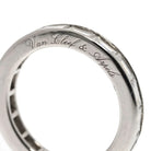 Van Cleef & Arpels Platinum 2.50cttw Baguette Diamond Eternity Eternity Band - The Back Vault