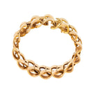 Bvlgari 18K Rose Gold Heavy Link Weave Bracelet - The Back Vault