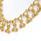 Verdura Platinum & 18K Yellow Gold Regatta Diamond Twist Rope Necklace - The Back Vault