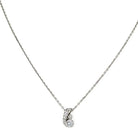 Cartier Platinum 0.80cttw Round Diamond Solitaire Necklace - The Back Vault