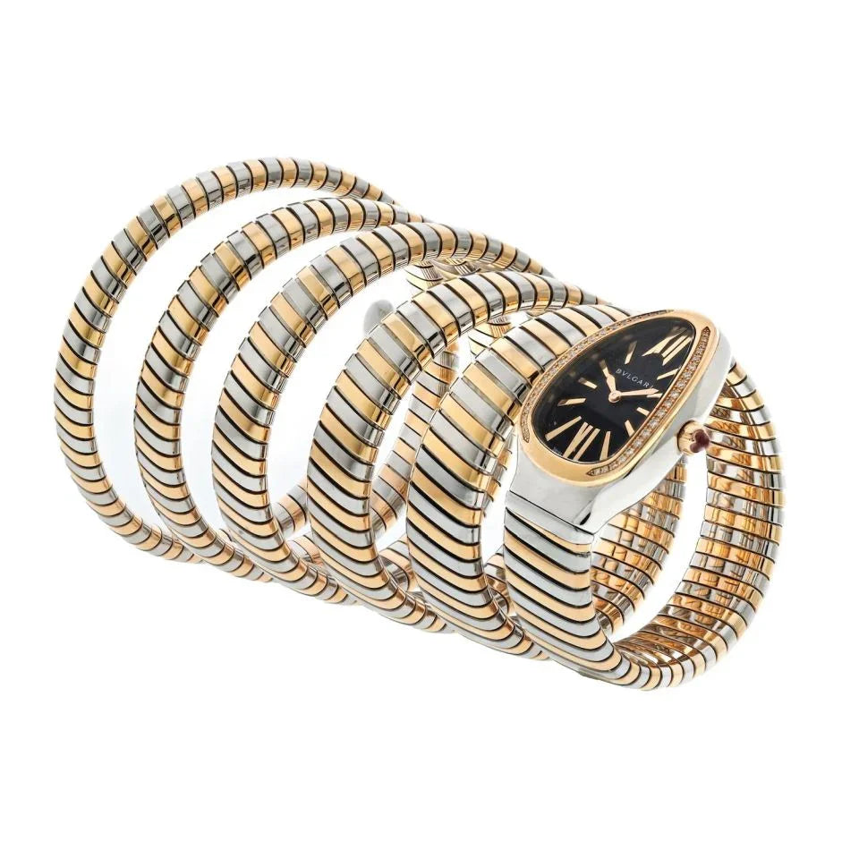 Bvlgari Tubogas Serpenti Tubogas SP35 SPG Watch - The Back Vault