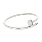 Cartier Juste Un Clou 18K White Gold Size 18 Bracelet - The Back Vault