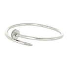 Cartier Juste Un Clou 18K White Gold Size 18 Bracelet - The Back Vault