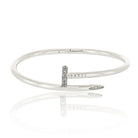 Cartier Juste Un Clou 18K White Gold Size 18 Bracelet - The Back Vault