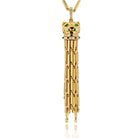Cartier 18K Yellow Gold Panthere Long Tassel Necklace - The Back Vault