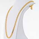 Boucheron 18K Yellow Gold Link Chain 35 Inches Necklace - The Back Vault
