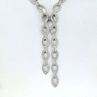 Cartier 18K White Gold Diadea Lariat 6.65cttw Necklace - The Back Vault