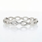 Cartier 18K White Gold Diadea Diamond Bracelet - The Back Vault