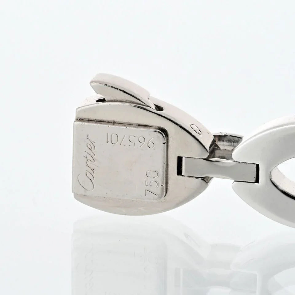 Cartier 18K White Gold Diadea Diamond Bracelet - The Back Vault