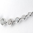18K White Gold 10.58 Diamond Choker Necklace - The Back Vault
