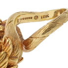 David Webb Platinum & 18K Yellow Gold Double Head Lion Ring - The Back Vault